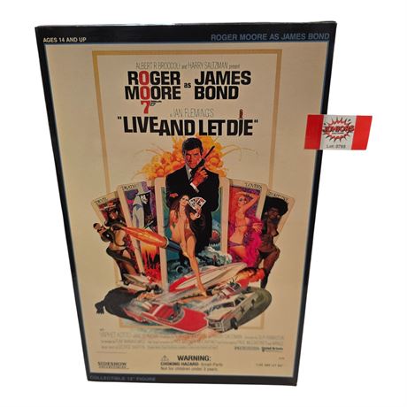 2003 James Bond Live And Let Die Roger Moore As James Bond Action Figure