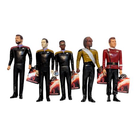 5 Applause 1994 Star Trek Generations Dolls