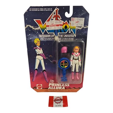 1984 Mattel Voltron "Princess Allura", In Original Blister Pack