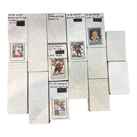 Large Assortment Of Vintage Hockey Cards