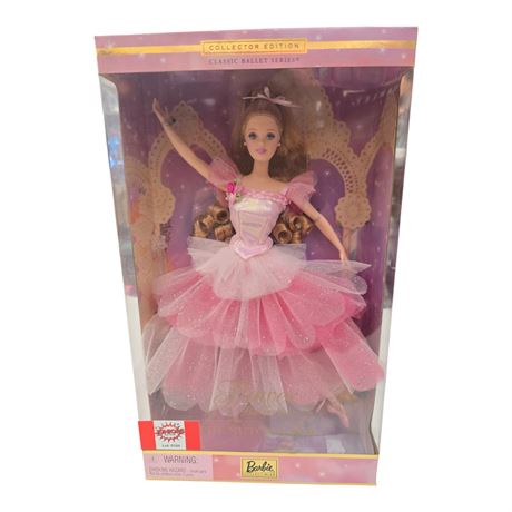 2000 Mattel Barbie As Flower Ballerina From The Nutcracker, In Original Box