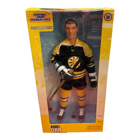 1998 Starting Line Up Bobby Orr Hockey Action Figure, In Original Box