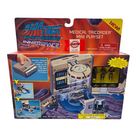 1995 Playmates Star Trek Inner Space Series Medical Tricorder Mini Playset