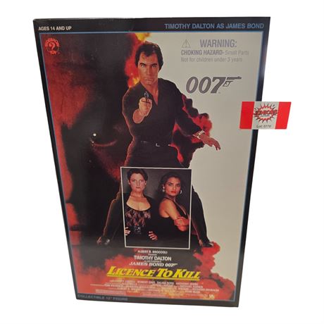 2003 James Bond Licence To Kill Tomothy Dalton As James Bond Action Figure