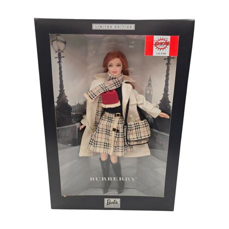 2000 Mattel Burberry Barbie, In Original Box