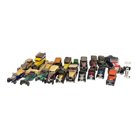 Assorted Antique Model Cars