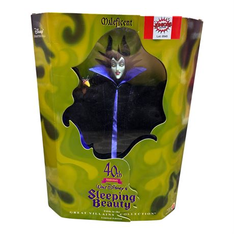 1998 Mattel Disney Sleeping Beauty 40Th Anniversary Maleficent Doll
