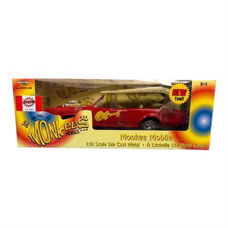 Ertl American Muscle 1:18 Die Cast Metal The Monkees Monkee Mobile