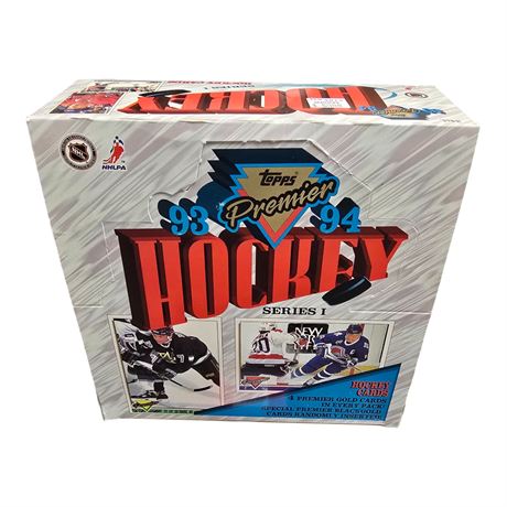 Topps Premier 93/94 Hockey Series 1 Booster Box