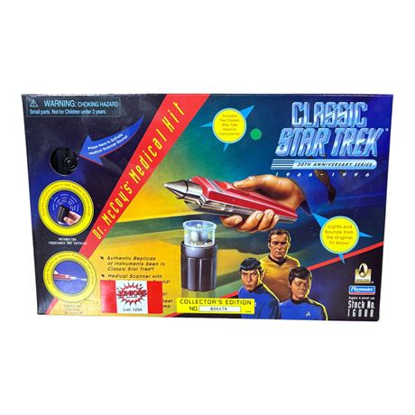 1996 Playmates Classic Star Trek 30Th Anniversary Doctor Mccoys Medical Kit