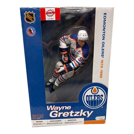 McFarlane Edmonton Oilers 1979-1988 Wayne Gretzky 12'' Action Figure