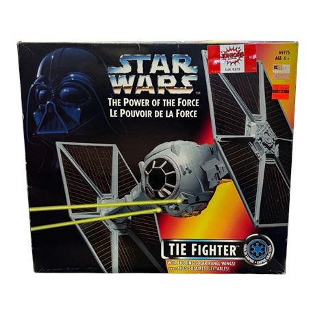 1995 Kenner Star Wars The Power Of The Force Tie Fighter, In Original Box