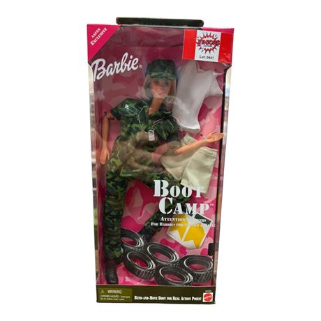 1999 Mattel Boot Camp Barbie, In Original Box