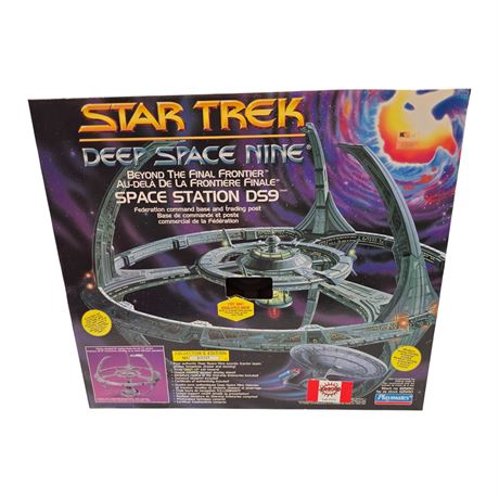 1994 Playmates Star Trek Deep Space Nine Space Station Ds9, In Original Box