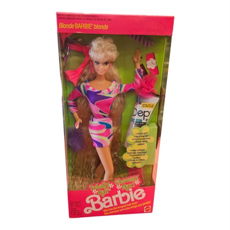 1991 Mattel Totally Hair Barbie, In Original Box