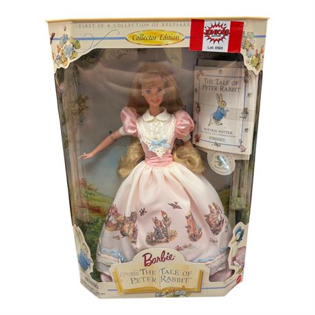 1997 Mattel The Tale Of Peter Rabbit Barbie, In Original Box