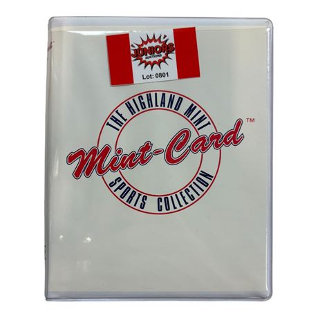 1993 Highland Mint, Mint Card Mario Lemieux In Original Case