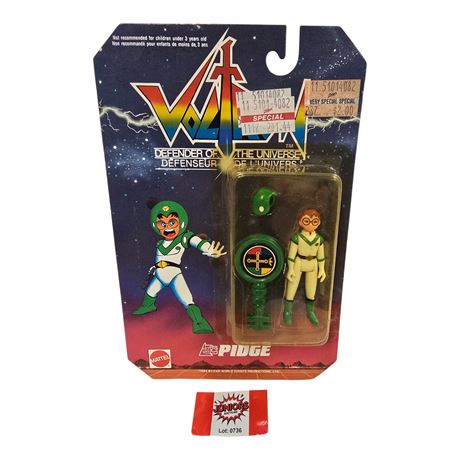 1984 Mattel Voltron "Pidge", In Original Blister Pack