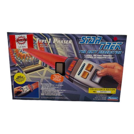 1994 Playmates Star Trek Type 1 Phaser, In Original Box