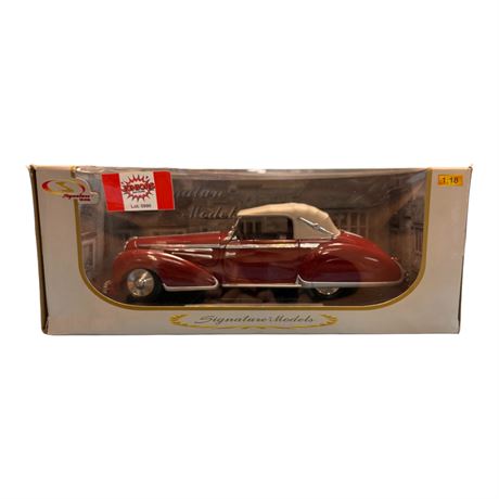 Signature Models 1:18 Die Cast Metal 1947 Delahaye 135M, In Original Box