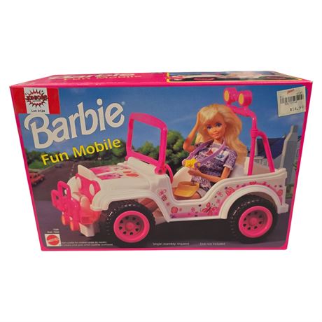 1993 Mattel Barbie Fun Mobile, In Original Box