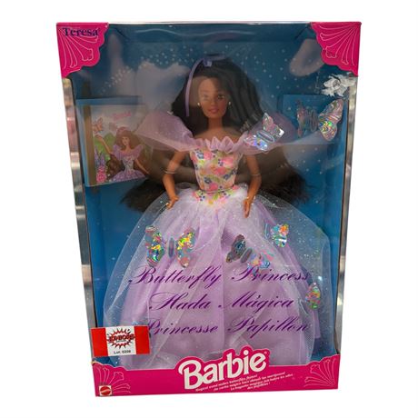 1994 Mattel Butterfly Princess Barbie, In Original Box