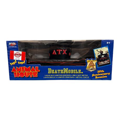 Joy Ride 1:18 Die Cast Metal Animal House Death Mobile, In Original Box