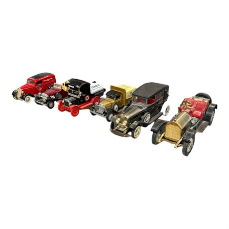 6 Assorted Die Cast Model Cars