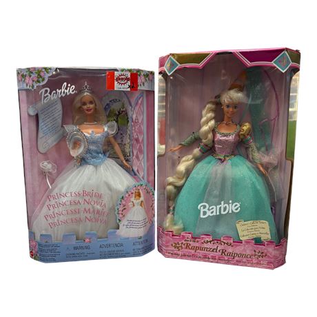 2 Vintage Mattel Barbies, In Original Boxes