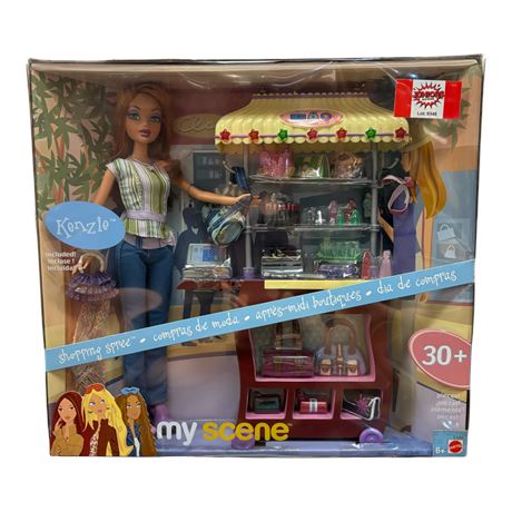 2004 Mattel My Scene Shopping Spree Kenzie Doll, In Original Box