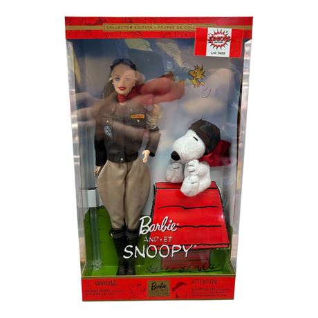 2001 Mattel Barbie & Snoopy, In Original Box