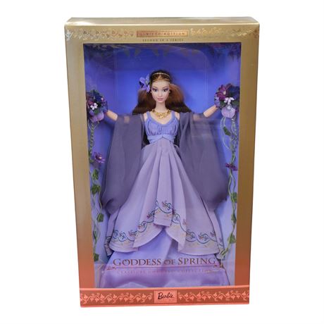 2000 Mattel Goddess Of Spring Barbie, In Original Box