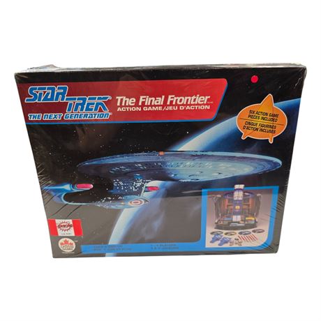 Sealed Canada Games Star Trek The Final Frontier Action Game, In Original Box
