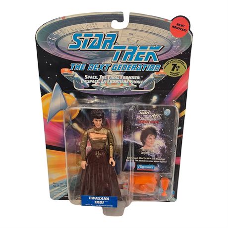 1993 Rare Canadian Playmates Star Trek The Next Generation Lwaxana Troi