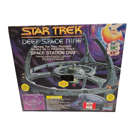 1994 Playmates Star Trek Deep Space Nine Space Station Ds9, In Original Box