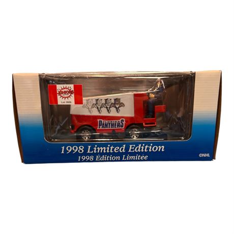 White Rose Collectibles Nhl 1:24 Die Cast Metal 1998 Zamboni Bank