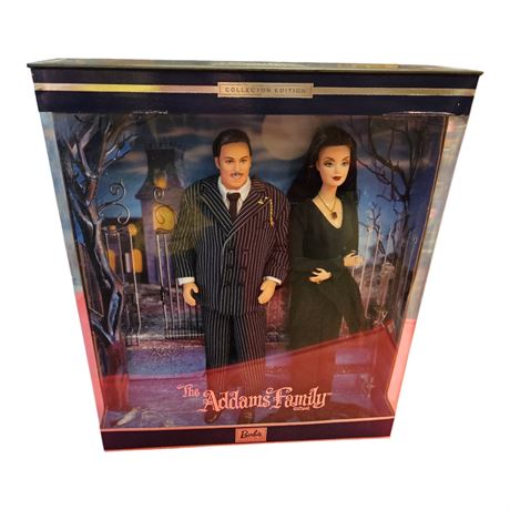 2000 Mattel The Addams Family Barbie Gift Set, In Original Box