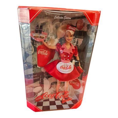 1998 Mattel Coca Cola Barbie, In Original Box