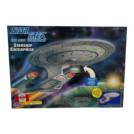 1992 Playmates Star Trek The Next Generation Starship Enterprise