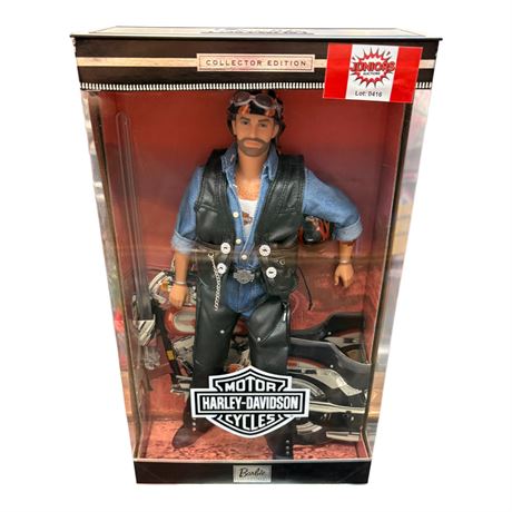 1999 Mattel Harley Davidson Motorcycles Ken Barbie, In Original Box