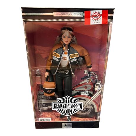 1999  Mattel Harley Davidson Motorcycles Barbie, In Original Box