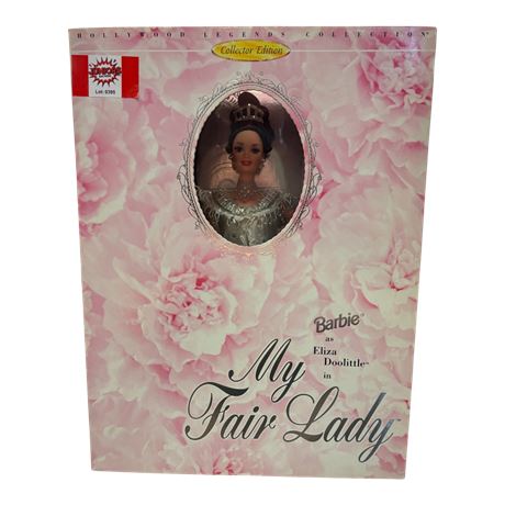 1995 Mattel Barbie As Elizabeth Do Little In My Fair Lady, In Original Box