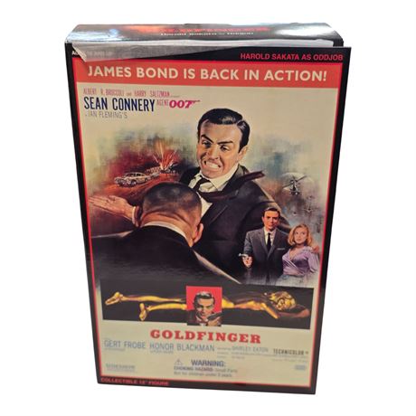 2003 James Bond Goldfinger Harold Sakata As Odd Job Action Figure