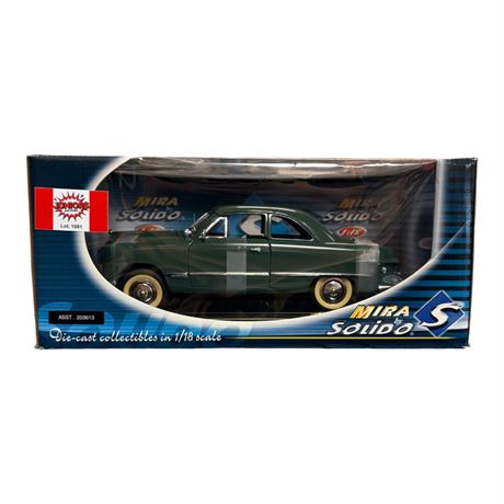 Solido 1:18 Die Cast Metal Ford 49 Coupe, In Original Box