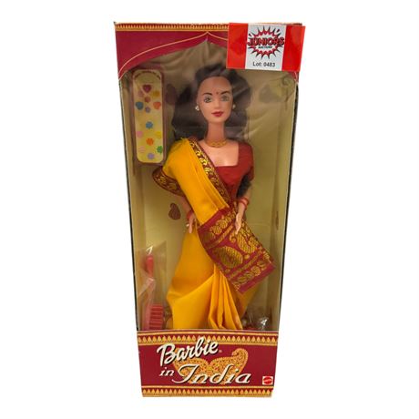 2000 Mattel Barbie In India, In Original Box