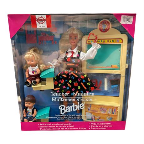 1995 Mattel Teacher Barbie, In Original Box
