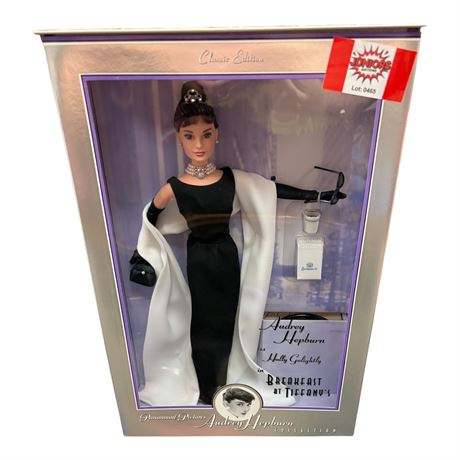 1998 Mattel Audrey Hepburn As Holly Golightly In Breakfast At Tiffanys Doll