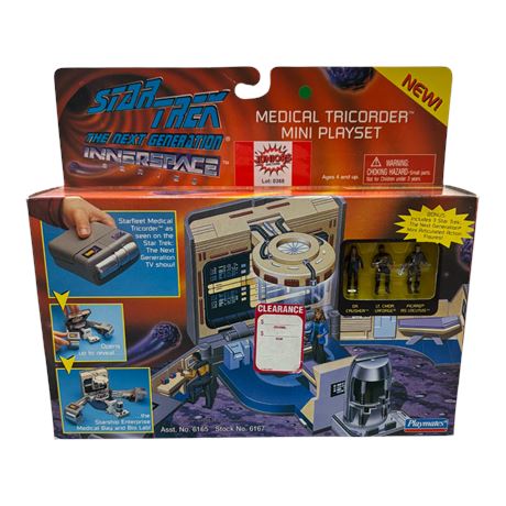 1995 Playmates Star Trek Inner Space Series Medical Tricorder Mini Playset