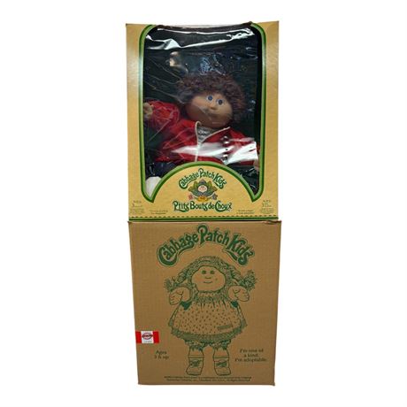 1983 Coleco Cabbage Patch Kids Doll, In Original Box With Shipping Box