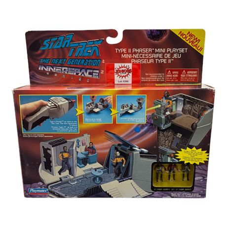 1995 Playmates Star Trek Inner Space Series Type Ii Mini Phaser Playset